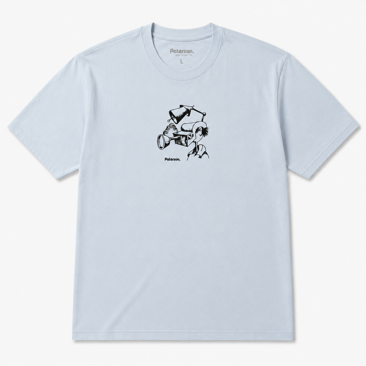 Futurist Tee Denim Stone