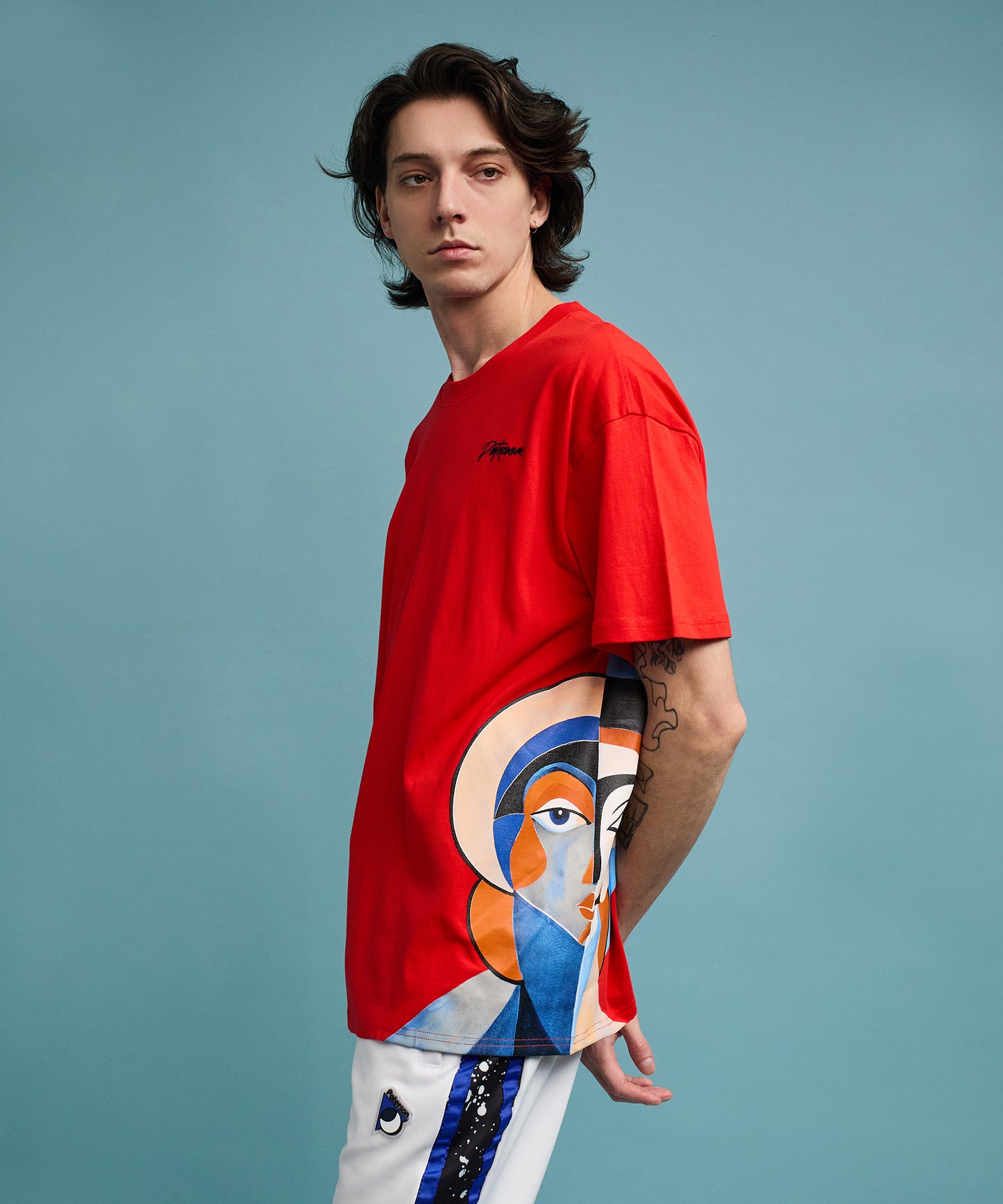 Modernism Short Sleeve Tee - Red