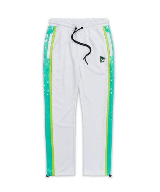 Roddick Track Pants - White And Neon