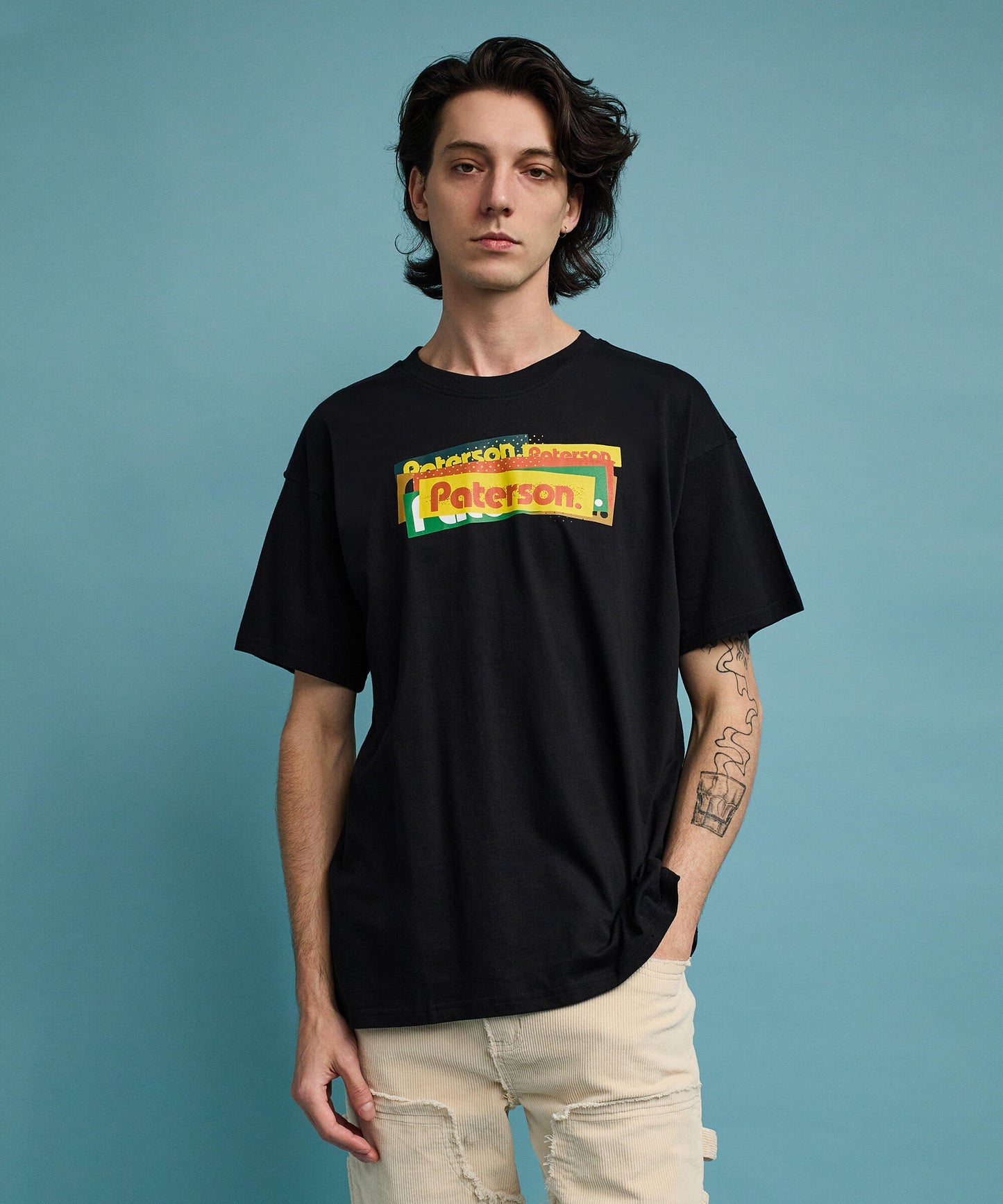 Bar Logo Short Sleeve Tee - Black