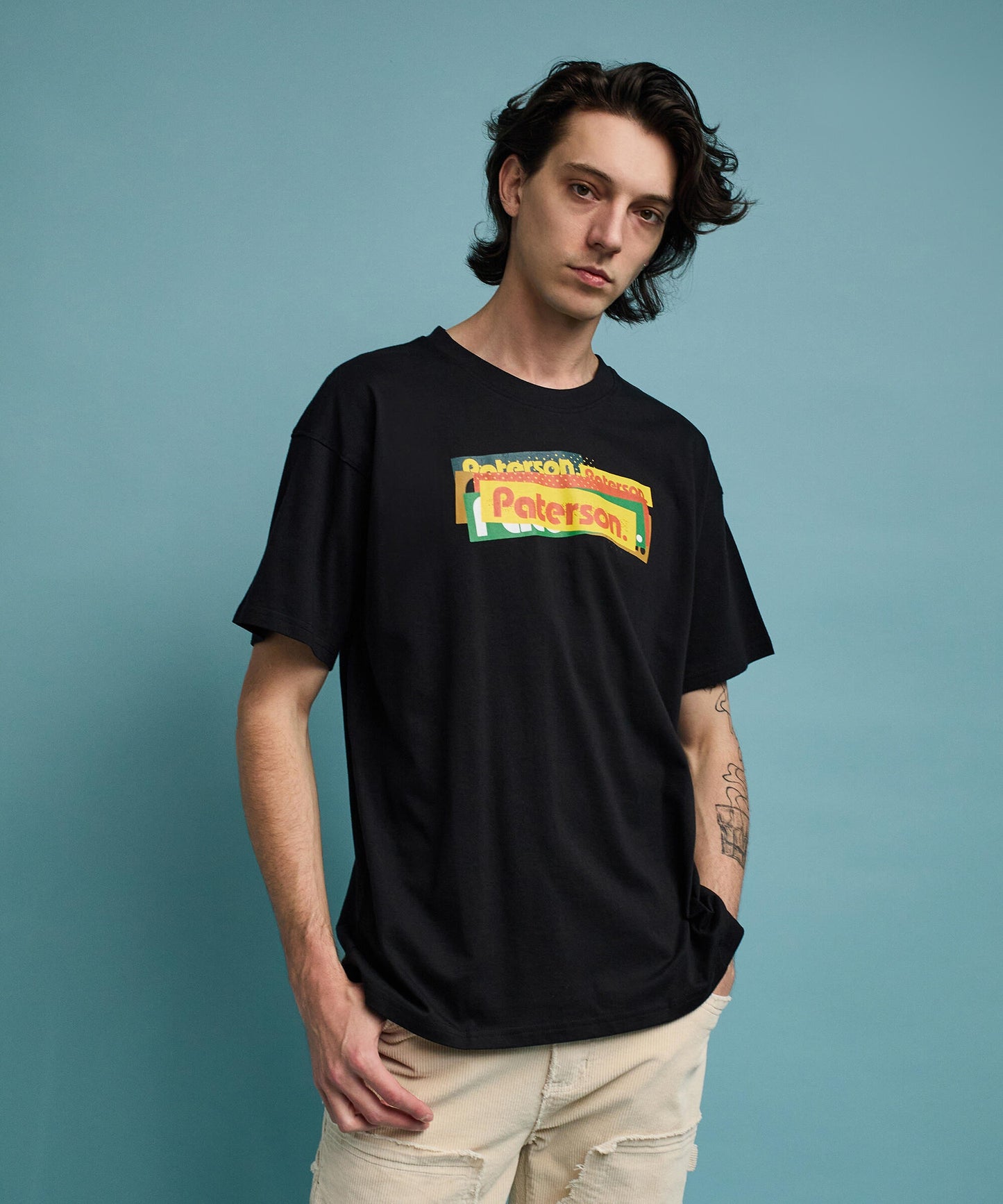 Bar Logo Short Sleeve Tee - Black