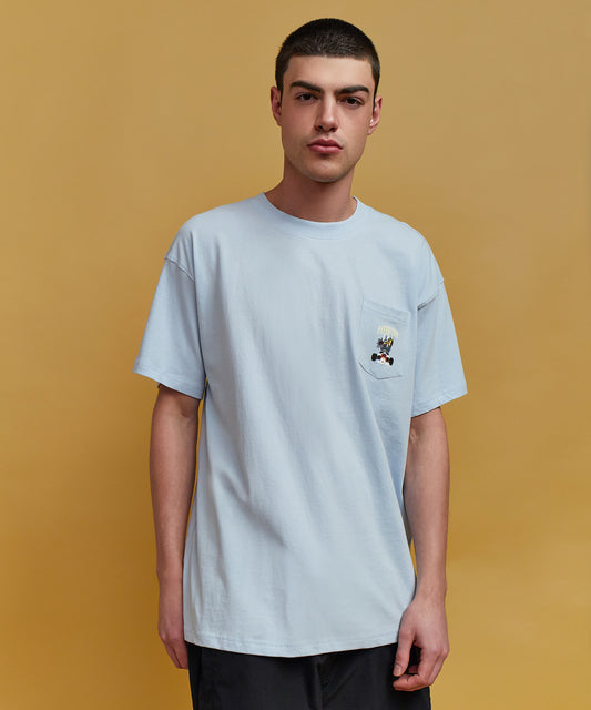 Monte Carlo Short Sleeve Tee - Light Blue