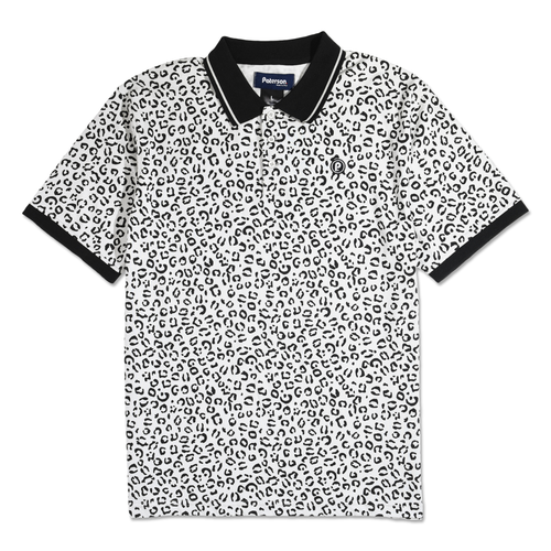 Paterson Animal Print Polo - Front