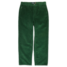 Valley Road Wide Leg Corduroy Pant (Forest Green) - Front