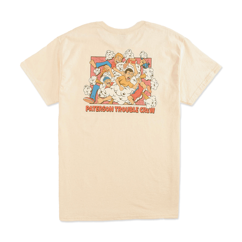 Trouble Crew S/S (Natural) from Paterson - Front